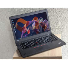 Уцінка!Ноутбук Б/В Lenovo ThinkPad T450: 14 Intel Core i5-5300U 8 GB DDR3 Intel HD Graphics SSD 128Gb