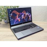 Ноутбук Б/В Fujitsu E756: 15.6,Intel Core i5-6300U, 8 GB DDR4, Intel HD Graphics, SSD 128Gb