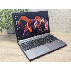 Уцінка! Ноутбук Б/В Fujitsu E756: 15.6 Full HD, Intel Core i5-6300U, 8 GB DDR4, Intel HD Graphics, SSD 128Gb