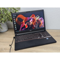 Ноутбук Б/В Fujitsu E556:15.6 Full HD,Intel Core i5-6200U,8GB DDR4,SSD 128Gb