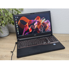 Ноутбук Б/В Fujitsu E556:15.6 Full HD,Intel Core i5-6200U,8GB DDR4,SSD 128Gb
