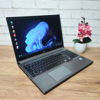 Ноутбук Б/В Fujitsu E756: 15.6 Full HD, Intel Core i5-6300U, 8 GB DDR4, Intel HD Graphics, SSD 128Gb