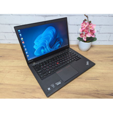 Уцінка! Ноутбук Б/В Lenovo ThinkPad T440s: 14, Intel Core i5 4300U,8 GB DDR3, Intel HD Graphics, SSD 128Gb