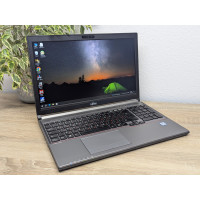 Ноутбук БВ Fujitsu E756:15.6 Full ,Intel Core i5-6300U,8 GB DDR4,Intel HD Graphics,SSD 256Gb