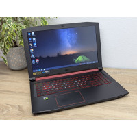 Ноутбук Б/В Acer Nitro AN515-52:15.6, Core i5-8300H,32GB DDR4,GTX 1050 4Gb,SSD128Gb+1TbHdd