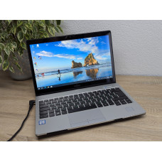 Ноутбук Б/В Fujitsu S936:13 Full HD сенсорний,Intel Core i5-6300U,8 GB DDR4,Intel HD,SSD 128Gb