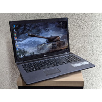 Ноутбук Б/В Acer Aspire 7339: 17 (1600x900x60Hz) Intel Celeron P4600 8 GB DDR3 Intel HD Graphics SSD 128 Gb