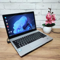 Уцінка! Ноутбук Б/В Fujitsu S936: 13 2560x1440 сенсорный, Intel Core i5-6300U, 4 GB DDR4, Intel HD, SSD 128Gb