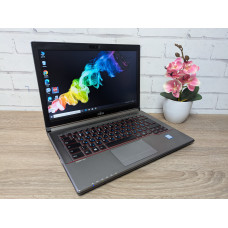 Ноутбук Б/В Fujitsu LIFEBOOK E746: 14 Intel Core i5-6200U 8 GB Intel HD Graphics 520 128Gb ssd