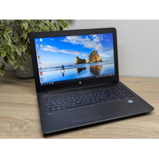 Ноутбук Б/В HP ZBook G3:15,6 Full Hd, Core i7-6820HQ,16 ГБ DDR4 Quadro M2000M 4 ГБ,SSD 256