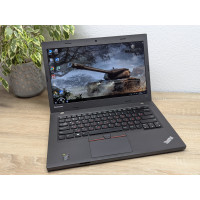 Уцінка!Ноутбук Б/В Lenovo ThinkPad L450:14 Full HD Core i5-5300U 8 GB DDR3 SSD 128Gb