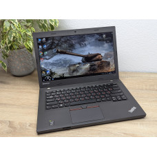Уцінка!Ноутбук Б/В Lenovo ThinkPad L450:14 Full HD Core i5-5300U 8 GB DDR3 SSD 128Gb