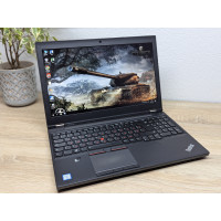 Ноутбук Б/В Lenovo ThinkPad P50:15.6 Full HD,Intel Core i7-6820HQ,24 GB DDR4,NVIDIA Quadro M2000M 4 gb,SSD 128Gb+256GB