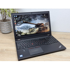 Ноутбук Б/В Lenovo ThinkPad P50:15.6 Full HD,Intel Core i7-6820HQ,24 GB DDR4,NVIDIA Quadro M2000M 4 gb,SSD 128Gb+256GB