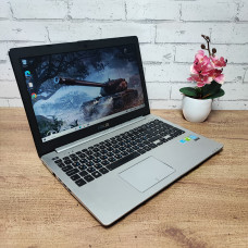 Ноутбук Б/В Asus A551L: 15.6, Intel Core i5-4210U, 12 GB DDR3, NVIDIA GeForce 840M 2Gb, SSD 256Gb