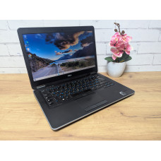 Уцінка без Акумулятора! Ноутбук Б/В Dell E7440:14, Intel Core i7-4600U, 8 GB DDR3, Intel HD Graphics,SSD 128Gb
