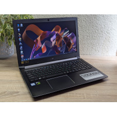 Уцінка!Ноутбук Б/В Acer Aspire A715-71G:15.6 Full HD,Core i7-7722HQ,16 GB DDR4, NVIDIA GeForce GTX 1050 2Gb
