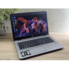 Уцінка!Ноутбук Б/В HP EliteBook 840 G3: 14,Intel Core i5-6300U, 8 GB DDR4, Intel Graphics, SSD 128Gb+HDD 500
