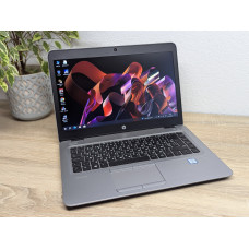 Уцінка!Ноутбук Б/В HP EliteBook 840 G3: 14 Full HD Intel Core i7-6500U 8 GB DDR4 SSD 128Gb
