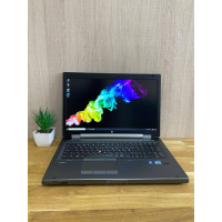 Ноутбук Б/У HP 8770w / 17.3 Full HD (1920x1080) / i7-3740QM (4 ядра по 3.7 GHz) / 16 GB DDR3 / Intel HD Graphics 4000 (2gb) + FirePro M4000 (2gb) / SSD 128 GB + HDD 500 GB