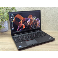 Ноутбук Б/В Lenovo ThinkPad P50:15.6 Full Hd,Intel Core i7-6820HQ,16 GB DDR4,NVIDIA Quadro M2000M 4 gb,SSD 128