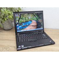 Уцінка!Ноутбук Б/В Lenovo T400:14, 2 Duo T9400,8 GB DDR3,SSD 128Gb
