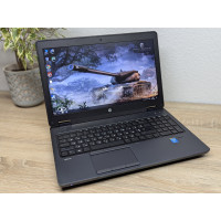 Уцінка! Ноутбук Б/В HP ZBook 15: 15.6 Full HD Intel Core i7-4710MQ 32 GB DDR3 NVIDIA Quadro K610M 1Gb SSD 256Gb
