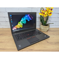 Уцінка!Ноутбук Б/В Lenovo ThinkPad T450: 14, Intel Core i5-5300U, 8 GB DDR3, Intel HD Graphics, SSD 128Gb