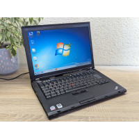 Уцінка без АКБ!Ноутбук Б/В Lenovo T400:14,Intel 2 Duo T9400,8 GB DDR3,,SSD 128Gb