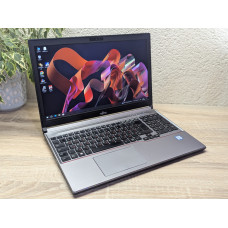 Уцінка!Ноутбук Б/В Fujitsu E756: 15.6 Full HD, Intel Core i5-6300U, 8 GB DDR4, Intel HD Graphics, SSD 128Gb