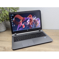 Ноутбук Б/В HP ProBook 450 G3: Діагональ:15.6 Intel Core i3-6100U 8 GB DDR4 SSD 256Gb