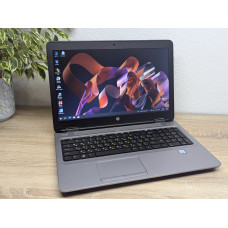 Уцінка! Ноутбук Б/В HP ProBook 650 G2 :15.6 Intel Core i5-6200U 8 GB DDR4 SSD 128G
