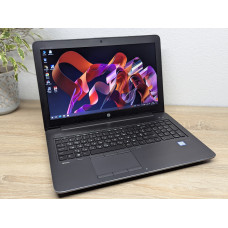 Уцінка! Ноутбук Б/В HP ZBook 15: 15.6 Full HD Intel Core i7-7700HQ 32 GB DDR4 Quadro M1200 4Gb SSD 256Gb+128Gb+320Gb HDD