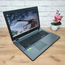 Ноутбук Б/В Acer Aspire E5-771: 17, Intel Core i5-4210U, 8 GB DDR3, NVIDIA GeForce 820M 2Gb, SSD 256Gb
