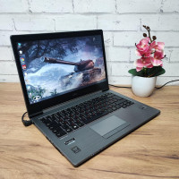 Уцінка без АКБ!Ноутбук Б/В Fujitsu U745:14 сенсорный,Intel Core i5-5300U,8 GB DDR3,Intel HD Graphics,SSD 128Gb