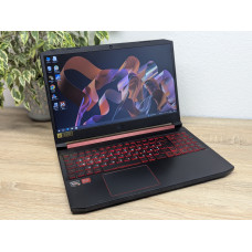 Уцінка! Ноутбук Б/В Acer Nitro AN515-43:15.6 Full HD,Razen 5 3550H,24GBDDR4,Radeon RX 560X 4Gb,SSD128Gb+1TbHdd