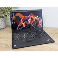 Ноутбук Б/В Lenovo ThinkPad T570:15.6 Full HD,Intel Core i5-6300U,16 GB DDR4,SSD 128 (2АКБ)
