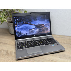 Уцінка!Ноутбук Б/В HP EliteBook 8570p:15.6 Intel Core i5-3360M 8 GB DDR3 ssd 128Gb