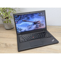 Уцінка! Ноутбук Б/В Lenovo ThinkPad T440s: (2АКБ) 14, Intel Core i5 4210U,8 GB DDR3, Intel HD Graphics, SSD 128Gb
