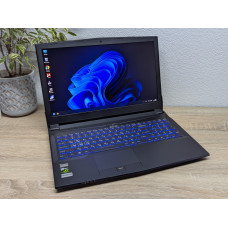 Ноутбук Б/В Clevo N85OHK: 15.6, Intel Core i7-7700HQ,32 GB DDR4,GTX 1050 Ti 4GB,SSD 128Gb+HDD 1Tb