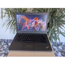 Ноутбук Б/В Lenovo L450: 14 Intel Core i3-5005U @2.00GHz 8 GB DDR3 Intel HD Graphics SSD 128Gb