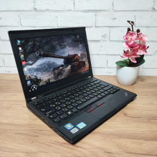 Ноутбук Б/В lenovo X230: 12, Intel Core i5 3320M, 8 GB DDR3, Intel HD Graphics, SSD 128Gb