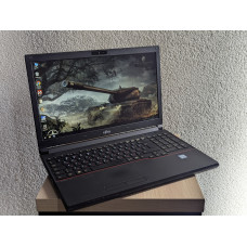 Уцінка!Ноутбук Б/В Fujitsu E556: 15.6 Full HD, Intel Core i7-6500U, 16 GB DDR4, Intel HD Graphics, SSD 360Gb