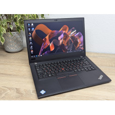 Ноутбук Б/В Lenovo ThinkPad T480: 14 Full HD Intel Core i5-8250U 16 GB DDR4 SSD 256Gb(2 АКБ)