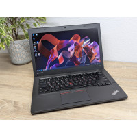 Уцінка!Ноутбук Б/В Lenovo ThinkPad T450:( 2 АКб)14, Intel Core i5-5300U,8 GB DDR3, Intel HD Graphics,SSD 128Gb