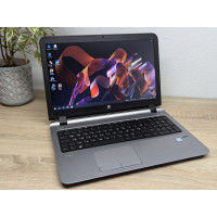 Уцінка!Ноутбук Б/В HP ProBook 450 G3: Діагональ:15.6 Intel Core i3-6100U 8 GB DDR3 Intel HD Graphics 520 SSD128Gb