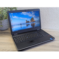 УцінкаНоутбук Б/В Dell Latitude E6540;15.6 Full HD,Intel Core i7-4610M,8 GB DDR3,Intel HD Graphics,SSD 128Gb