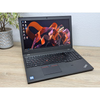 Уценка!Ноутбук Б/В Lenovo ThinkPad T560:15.6 Full,Intel Core i5-6300U,8GB DDR3,Intel HD Graphics,SSD 128Gb