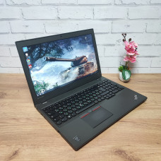 Ноутбук Б/В Lenovo T550: 15.6 Full HD Intel Core i5-5200U @2.20GHz 8 GB DDR3 Intel HD Graphics SSD 128Gb