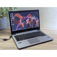 Уцінка без АКБ!Ноутбук Б/В Fujitsu U745:14 Сенсорный,Intel Core i5-5300U,8 GB,128Gb